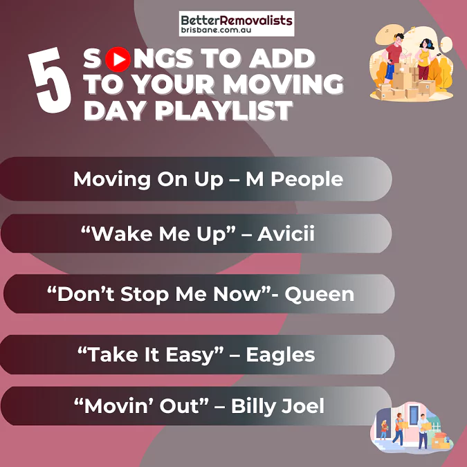 best songs for moving day