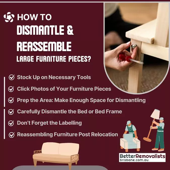 tips for safely moving furniture during a house move