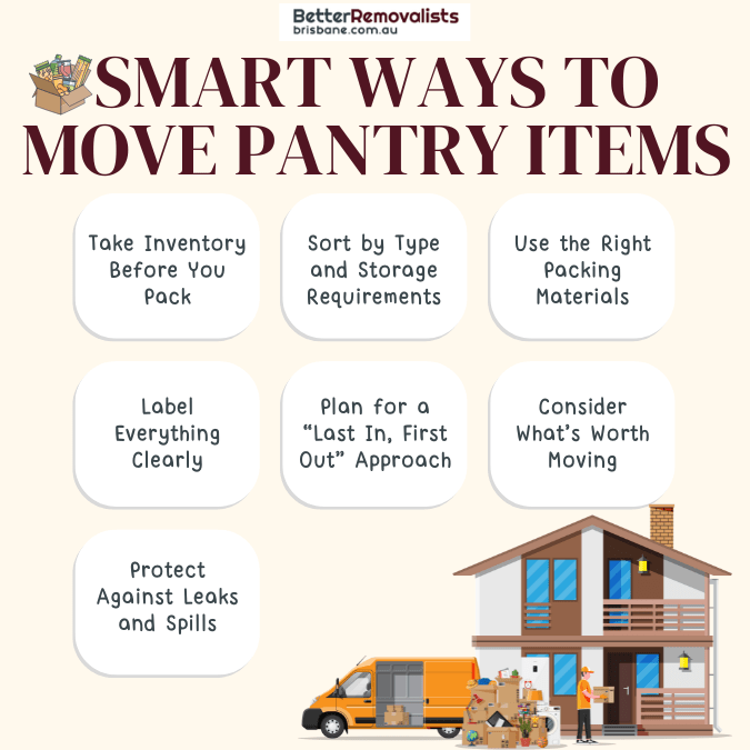 Smart Ways To Move Pantry Items