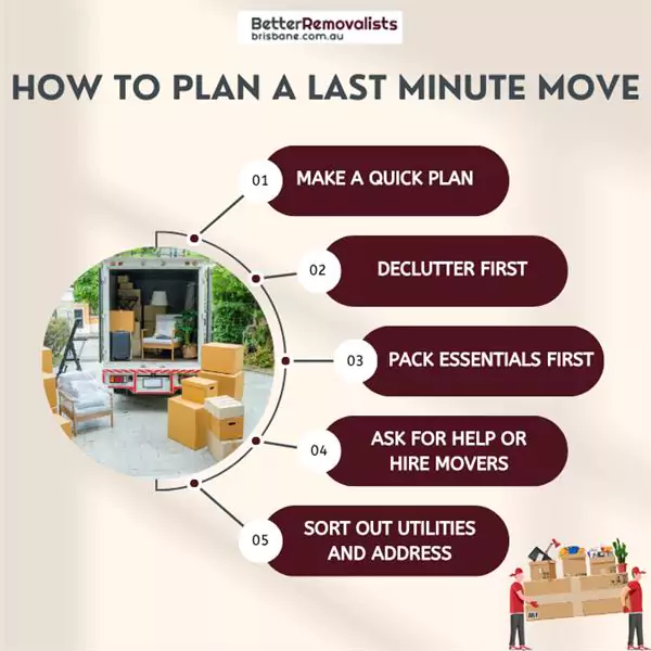 How to Plan a Last Minute Move